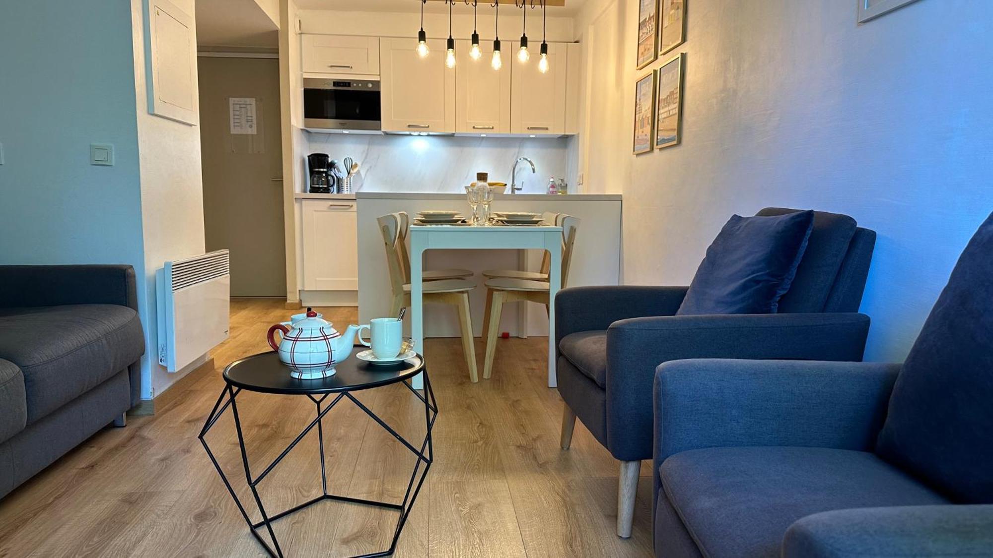 Ferienwohnung Appt 4 Pers-2 Chb-2 Sdb-Piscine-Linge Inclus-Literies Faites A L'Arrivee Inclus-Parking Le Touquet Exterior foto